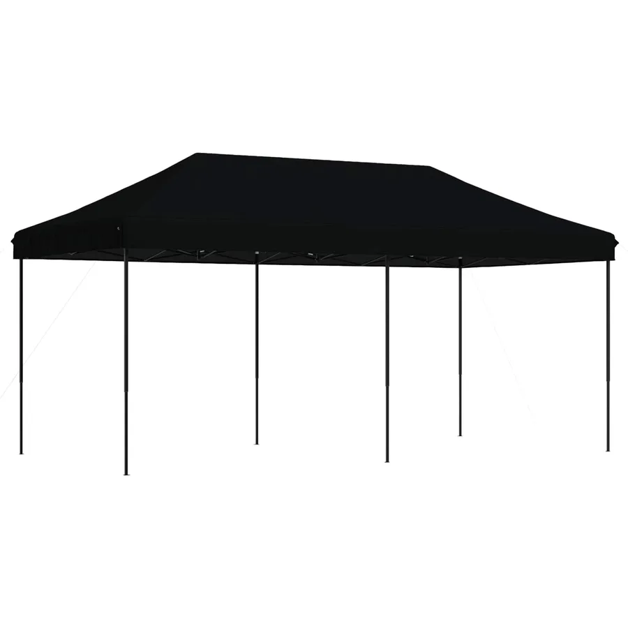 Tente de fête Noir 292 x 580 x 315 cm Tissu Oxford - 6