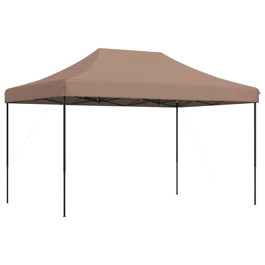 Tente de fête Marron 292 x 440 x 315 cm Tissu Oxford - 2