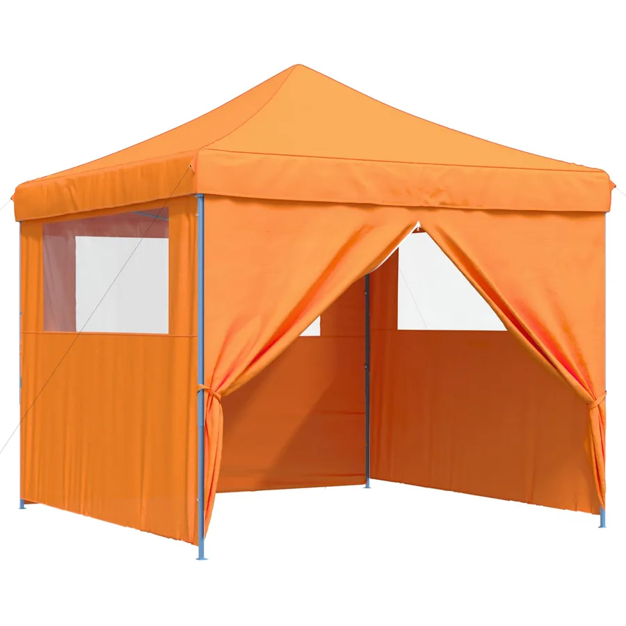 Tente de fête Orange 292 x 292 x 315 cm Tissu Oxford - 2