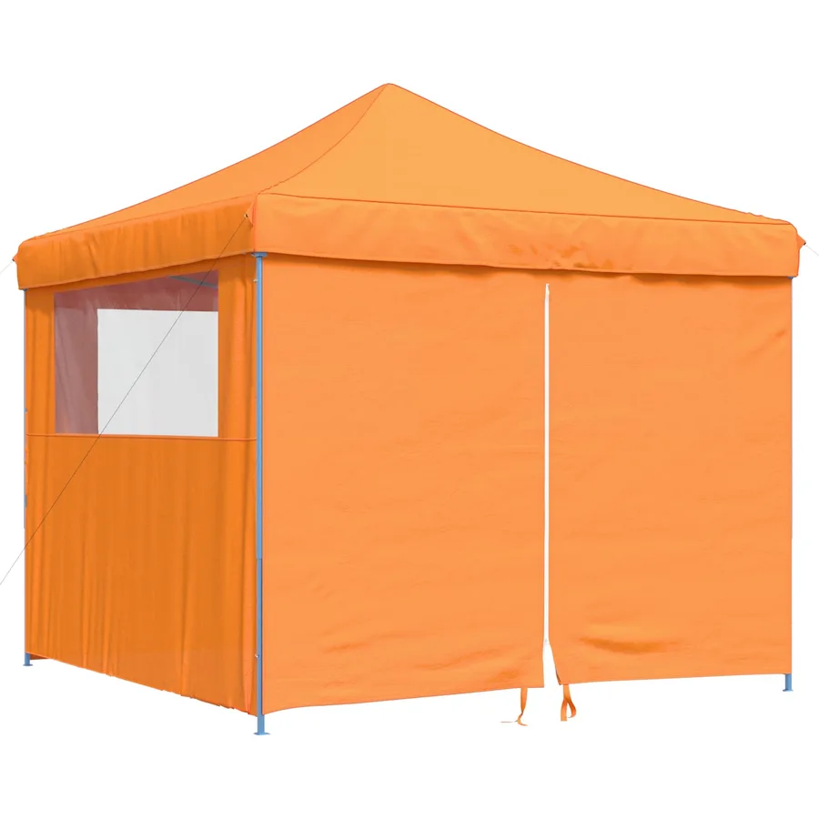 Tente de fête Orange 292 x 292 x 315 cm Tissu Oxford - 3