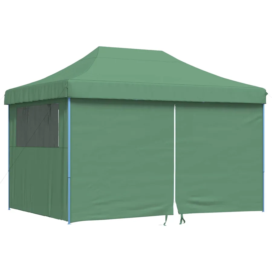 Tente de fête Vert 279 x 410 x 315 cm Tissu Oxford - 3