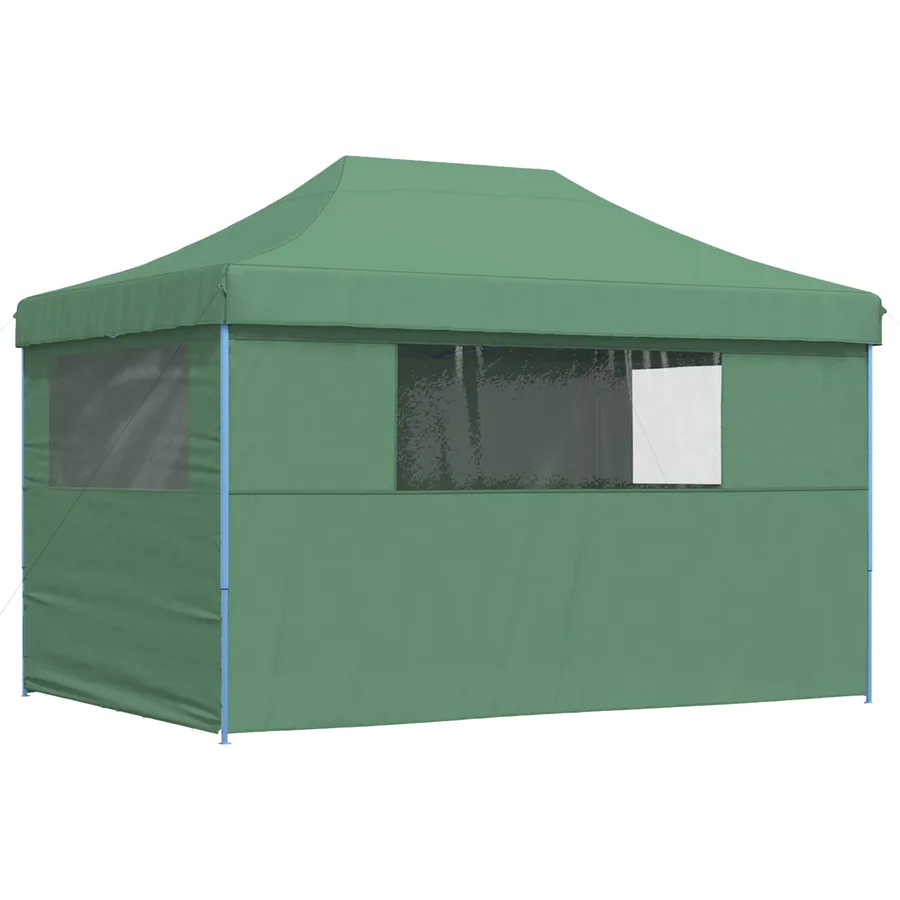 Tente de fête Vert 279 x 410 x 315 cm Tissu Oxford - 7