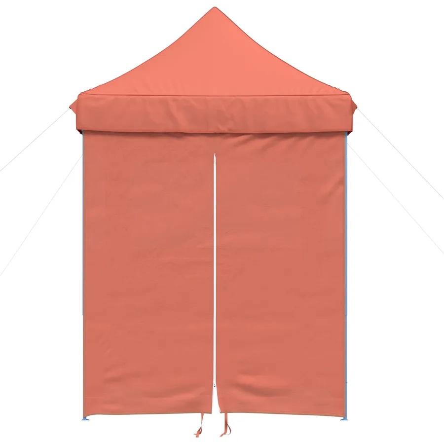 Tente de fête Terre cuite 200 x 200 x 306 cm Tissu Oxford - 4