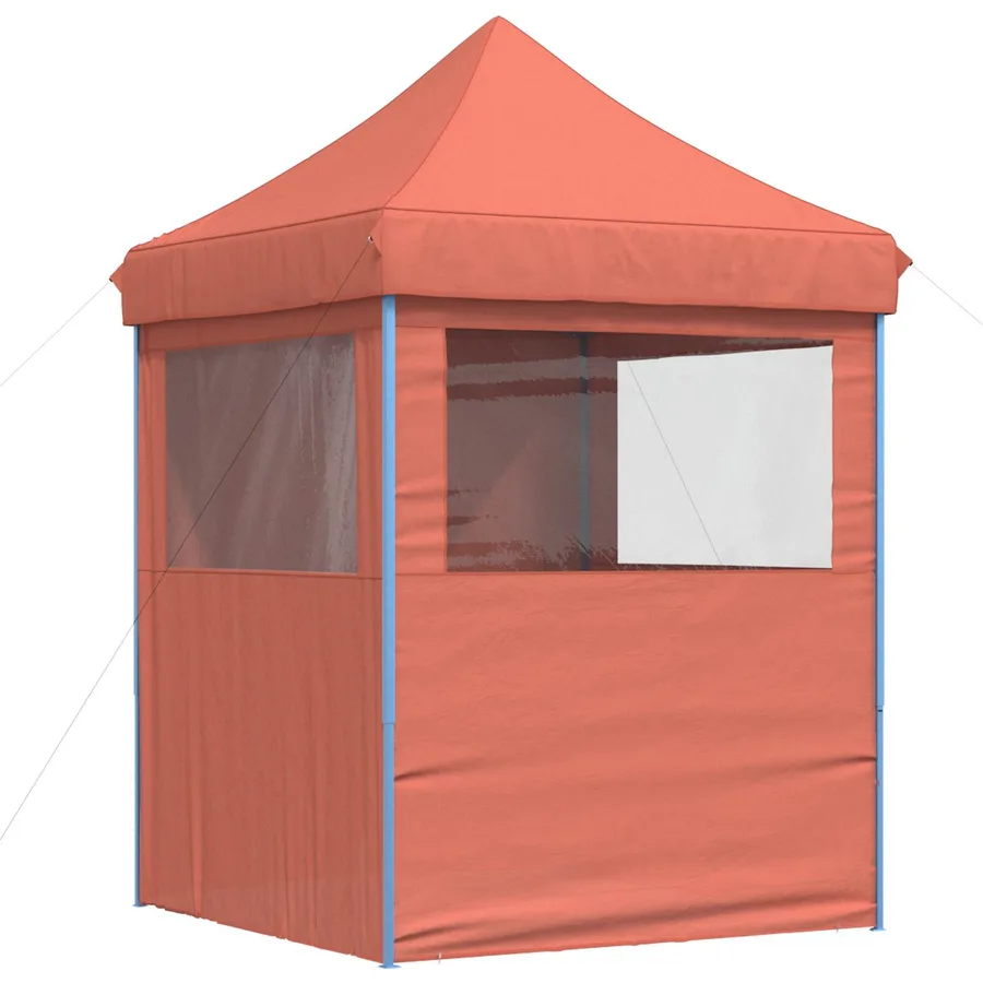 Tente de fête Terre cuite 200 x 200 x 306 cm Tissu Oxford - 7