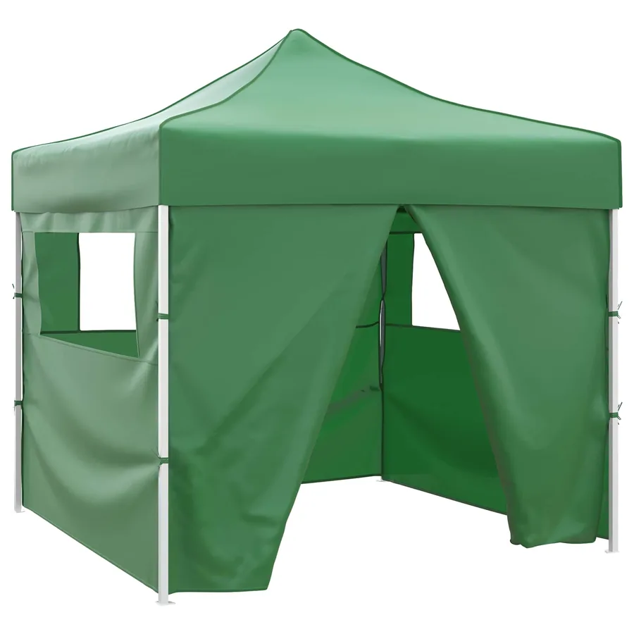 Tente de fête Vert 291 x 291 x 315 cm Tissu Oxford
