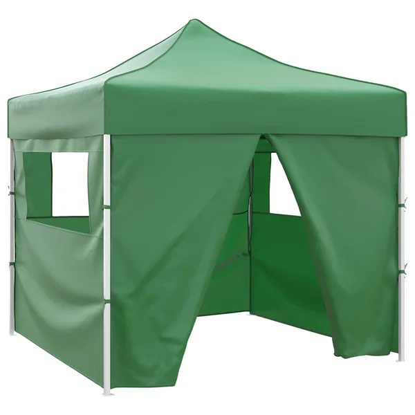 Tente de fête Vert 291 x 291 x 315 cm Tissu Oxford