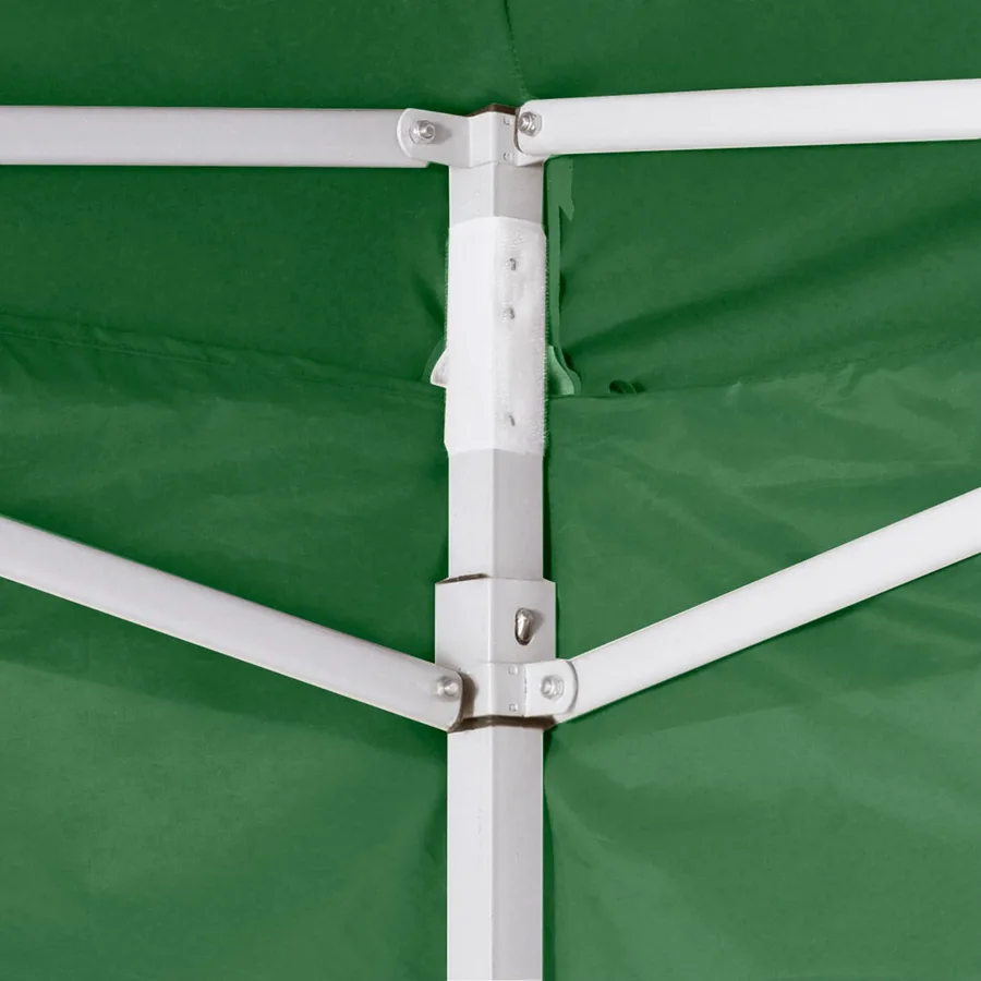 Tente de fête Vert 291 x 291 x 315 cm Tissu Oxford - 5