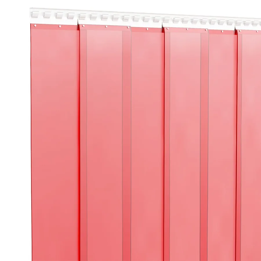 Rideau de porte rouge 300 mmx2,6 mm 10 m PVC - 3