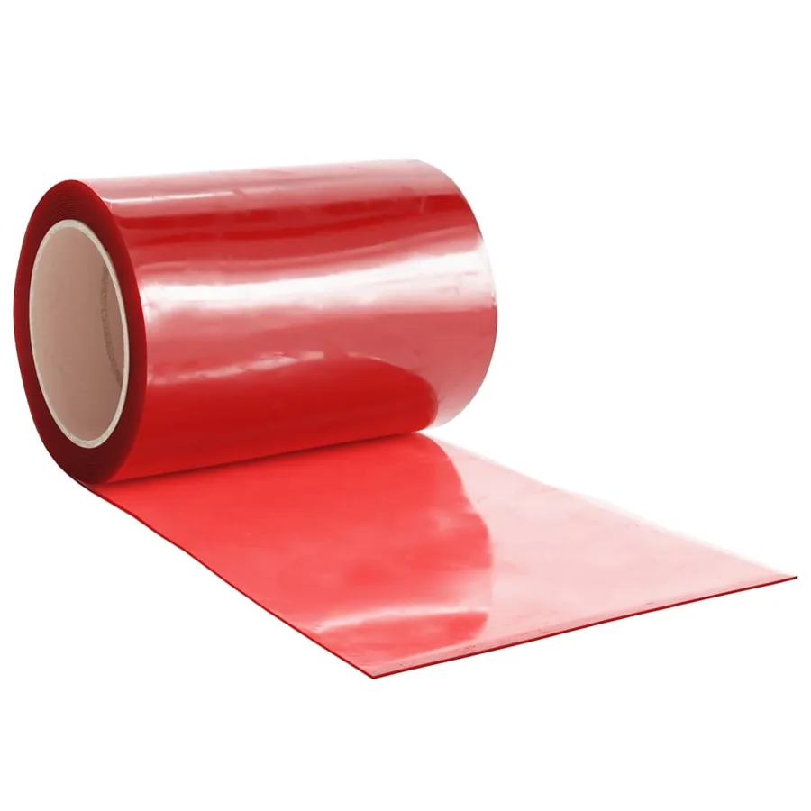 Rideau de porte rouge 300 mmx2,6 mm 10 m PVC - 4