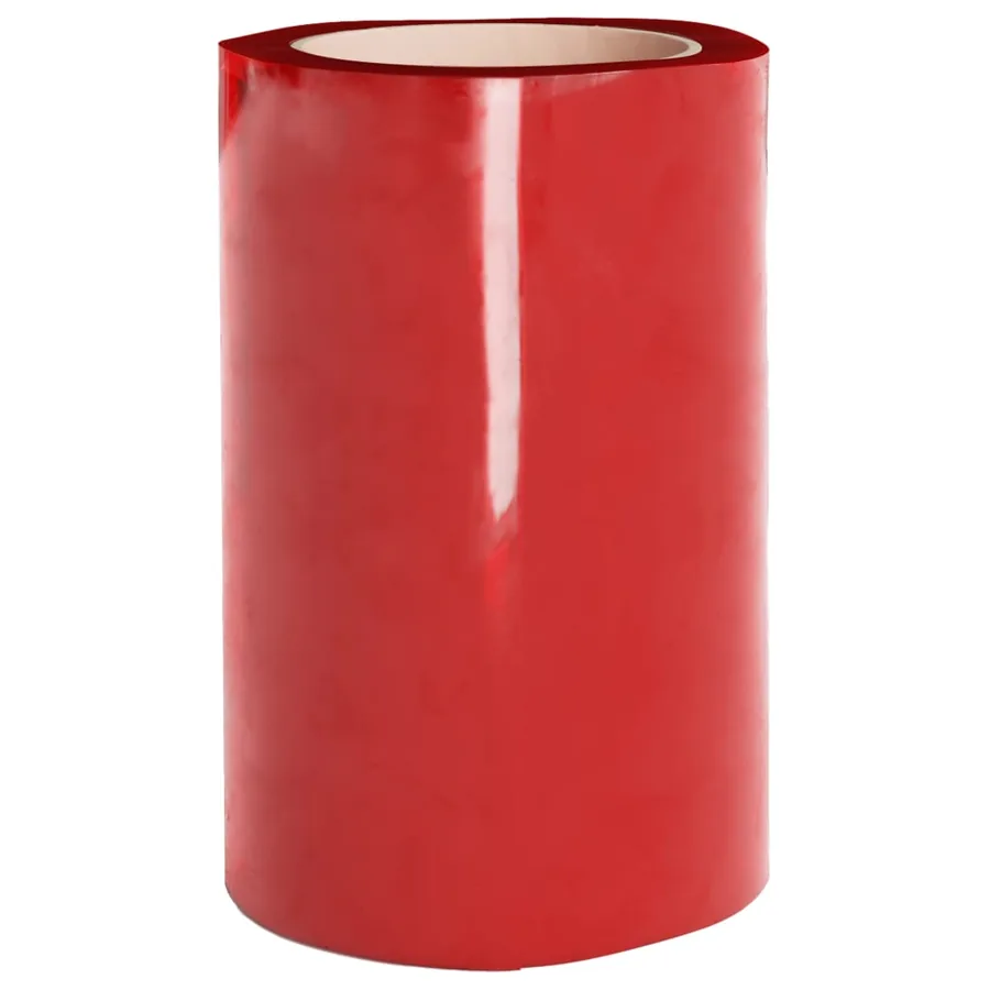 Rideau de porte rouge 300 mmx2,6 mm 10 m PVC - 5