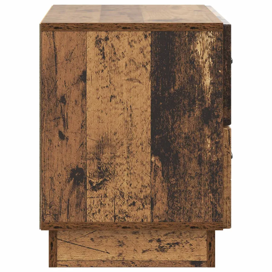 Cabinet de chevet avec tiroir Bois ancien 62 x 34,5 x 44,5 cm - 6
