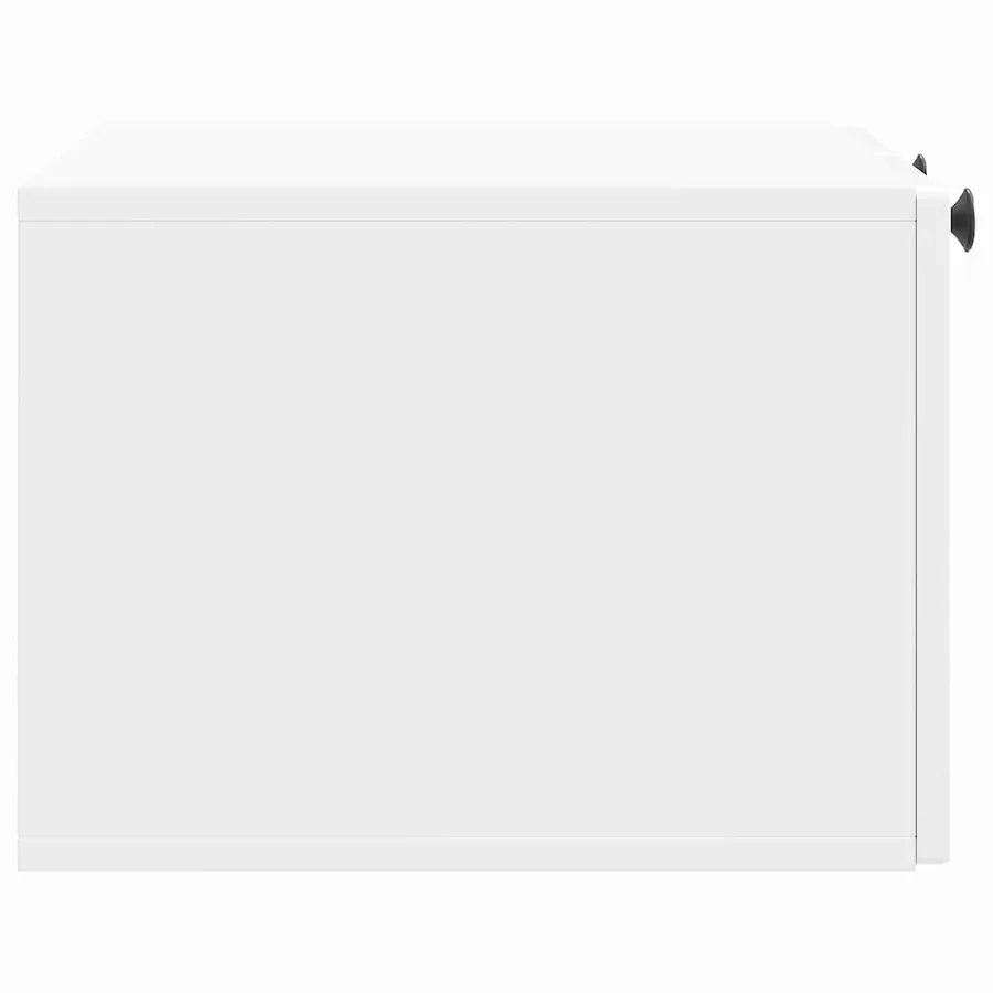 Meuble TV mural Montage mural Blanc brillant 59,5 x 41 x 30 cm - 7