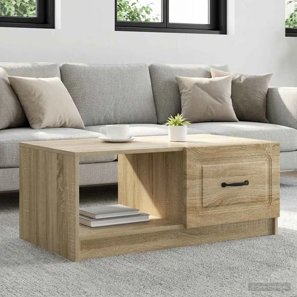 Table basse Chêne Sonoma 90 x 50 x 37 cm Bois d'ingénierie