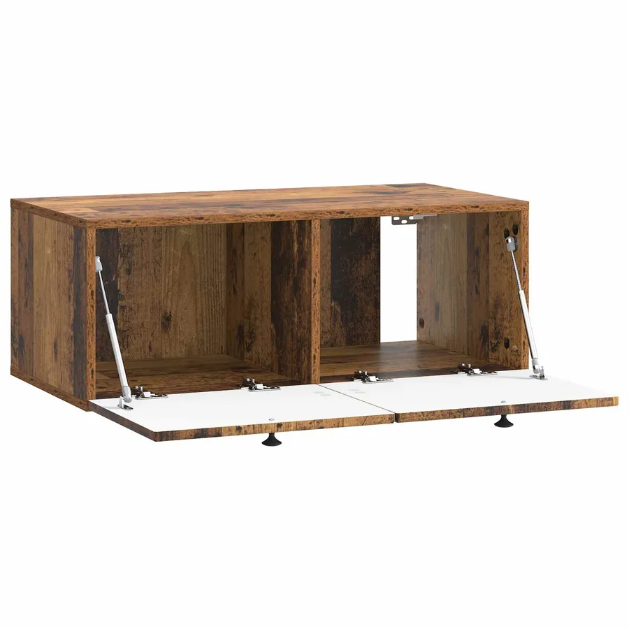 Meuble TV mural Bois ancien 78,5 x 41 x 30 cm Bois d'ingénierie - 5