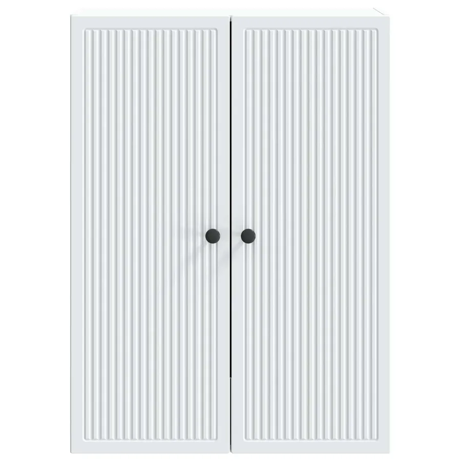 Armoire Murale Blanc 66 x 34,5 x 90 cm Bois d'ingénierie - 4