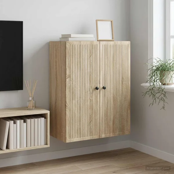 Armoire Murale Chêne Sonoma 66 x 34,5 x 90 cm Bois d'ingénierie