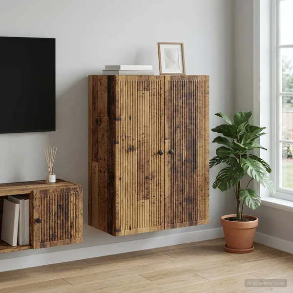 Armoire Murale Bois ancien 66 x 34,5 x 90 cm Bois d'ingénierie