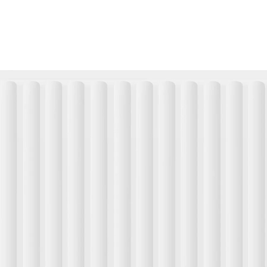 Meuble TV Blanc brillant 147 x 34,5 x 30 cm Bois d'ingénierie - 10