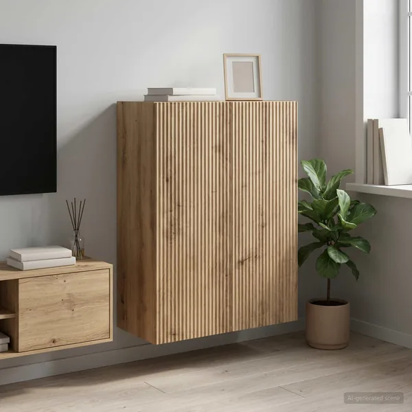 Armoire Murale 66 x 34,5 x 90 cm Bois d'ingénierie