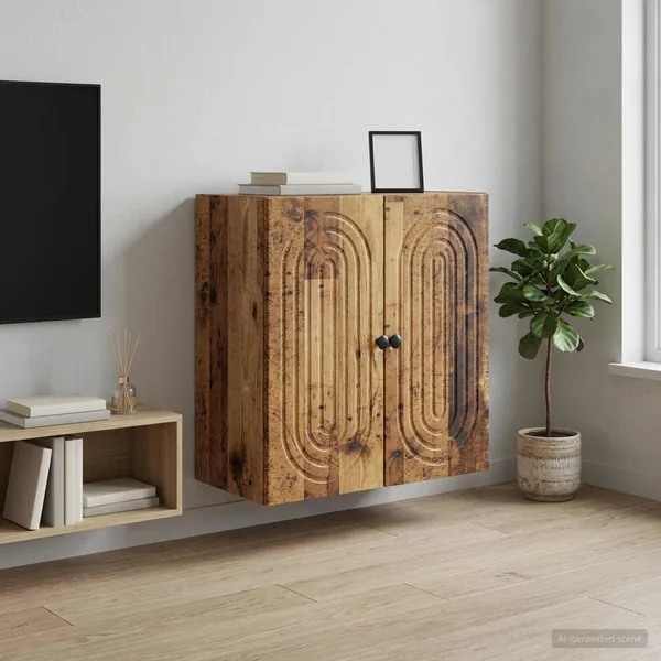 Armoire Murale Bois ancien 59 x 31 x 60 cm Bois d'ingénierie