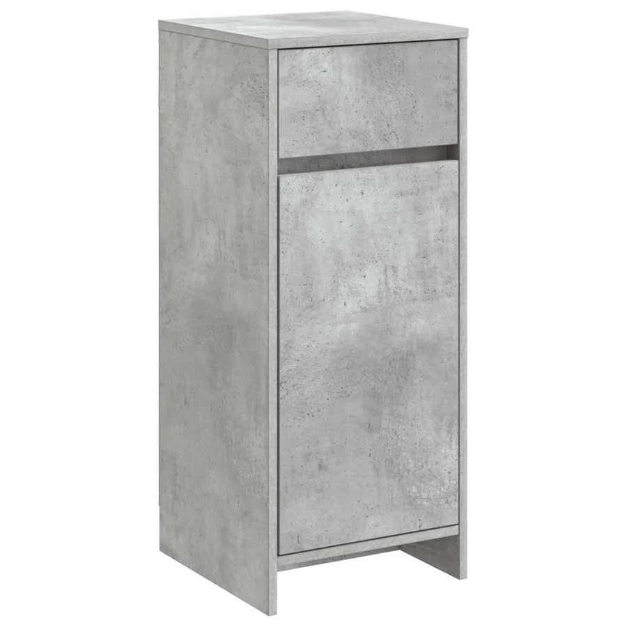 Armoire de salle de bain Gris béton 35 x 36,5 x 85 cm - 2