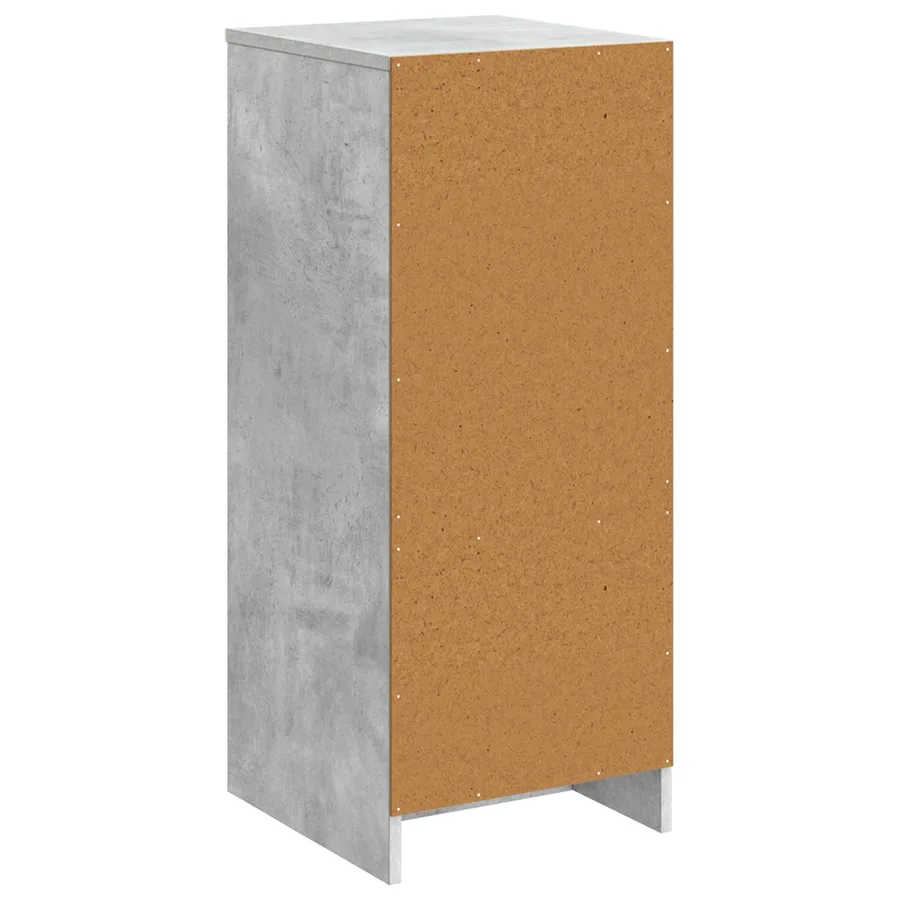 Armoire de salle de bain Gris béton 35 x 36,5 x 85 cm - 5