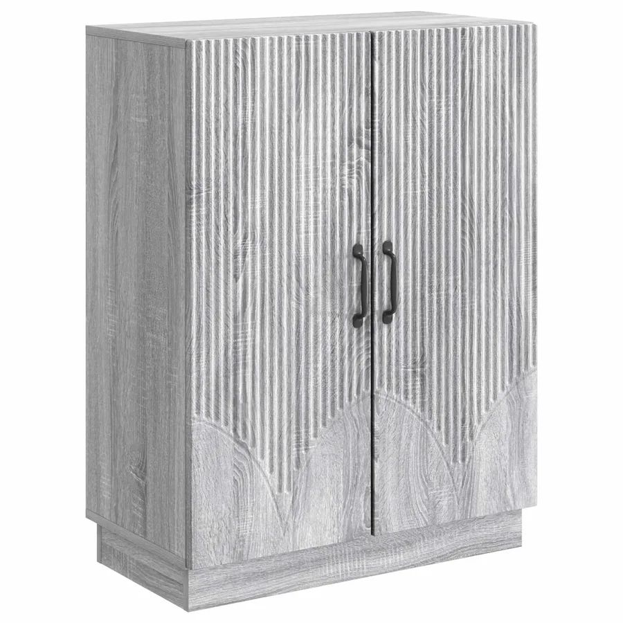 Buffet Sonoma gris 66 x 34,5 x 87 cm Bois d'ingénierie - 2