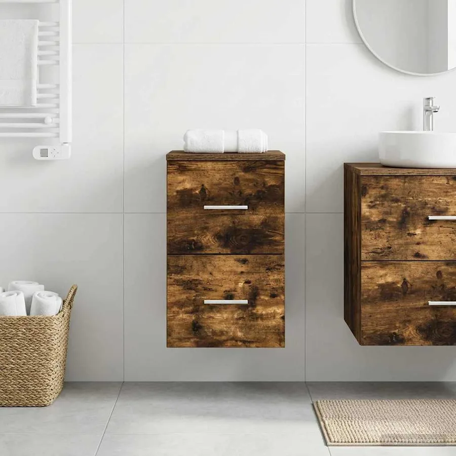 Meuble de Salle de Bain In-between Chêne fumé 30 x 41 x 50 cm - 3