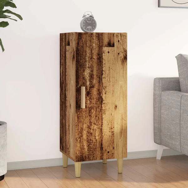 Buffet Bois Ancien 34,5 x 34 x 90 cm Bois d'ingénierie