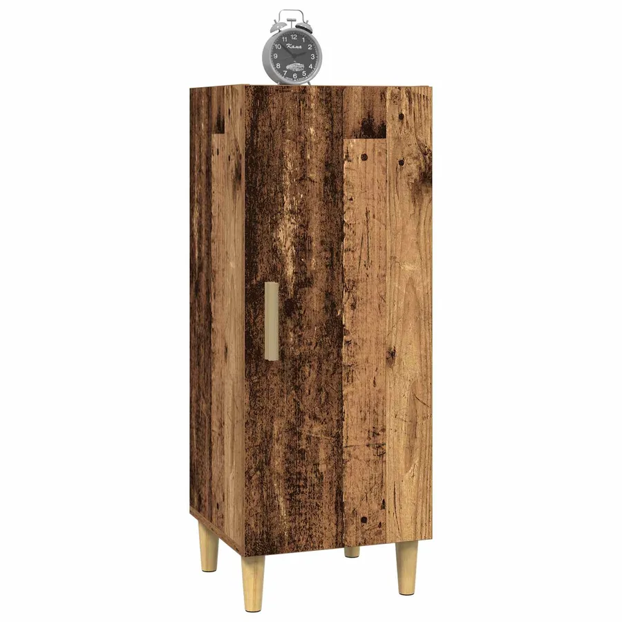 Buffet Bois Ancien 34,5 x 34 x 90 cm Bois d'ingénierie - 4