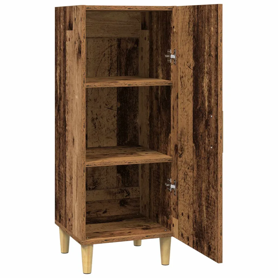 Buffet Bois Ancien 34,5 x 34 x 90 cm Bois d'ingénierie - 5