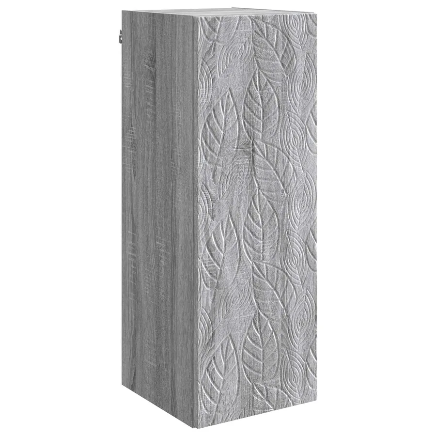 Armoire Murale Sonoma gris 33 x 34,5 x 90 cm Bois d'ingénierie - 2