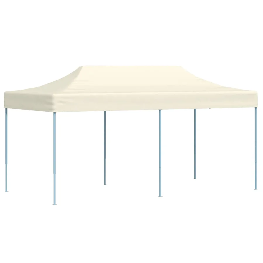 Tente de fête Crème 291 x 580 x 315 cm Tissu Oxford - 2