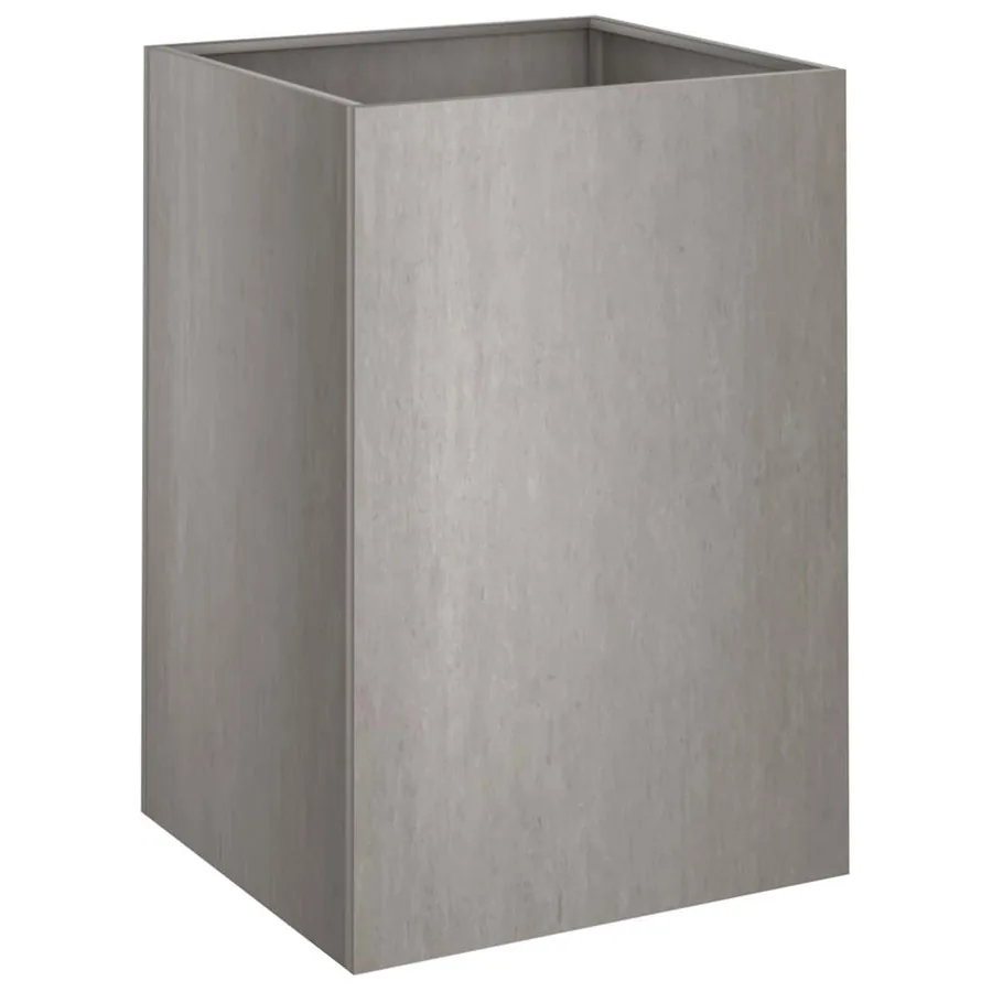Jardinière 42x38x75 cm acier corten - 4