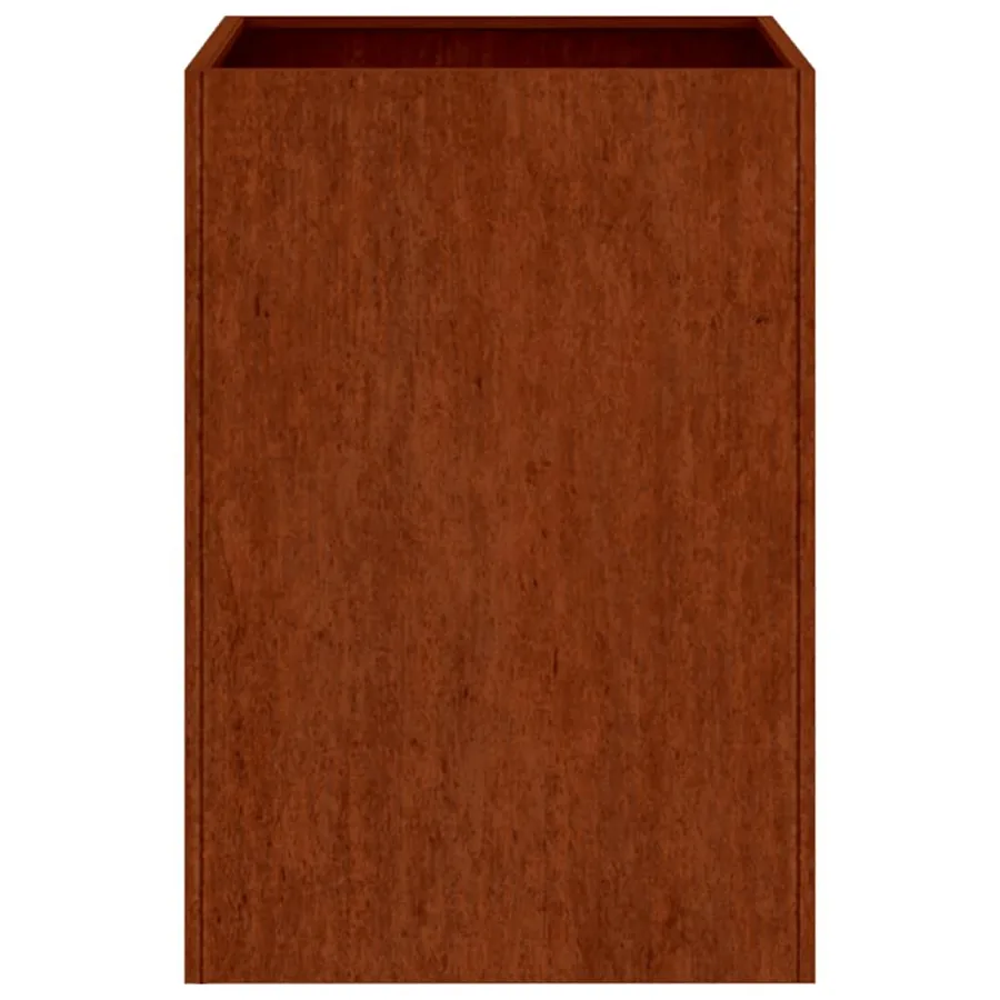 Jardinière 42x38x75 cm acier corten - 6