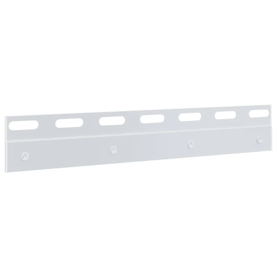 Plaques de connexion 4 pcs argenté 28 cm acier inoxydable - 5