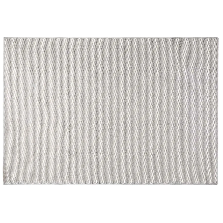 Tapis de surface LUGO Crème et gris 120 x 170 cm Polyester - 2