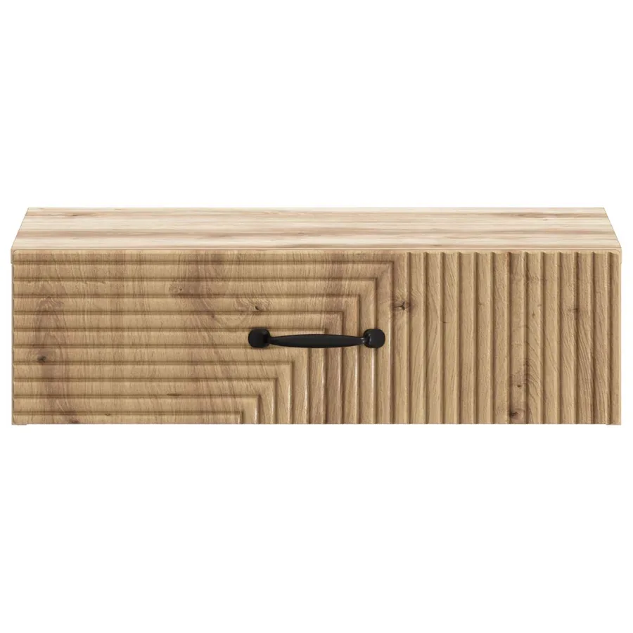 Table d'appoint murale 59 x 34,5 x 17 cm Bois d'ingénierie - 5