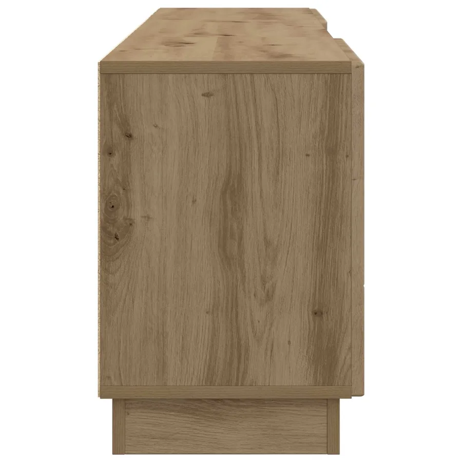 Meuble TV 150 x 31 x 47 cm Chêne artisanal Bois d'ingénierie - 7