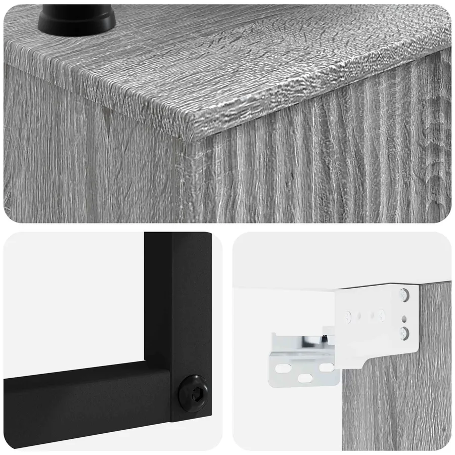 Basin de lavage mural Sonoma gris 53 x 35 x 39 cm - 6