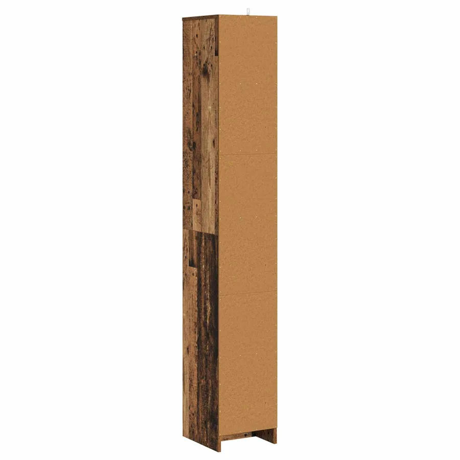 Armoire de salle de bain Bois ancien 30 x 33 x 190 cm - 5