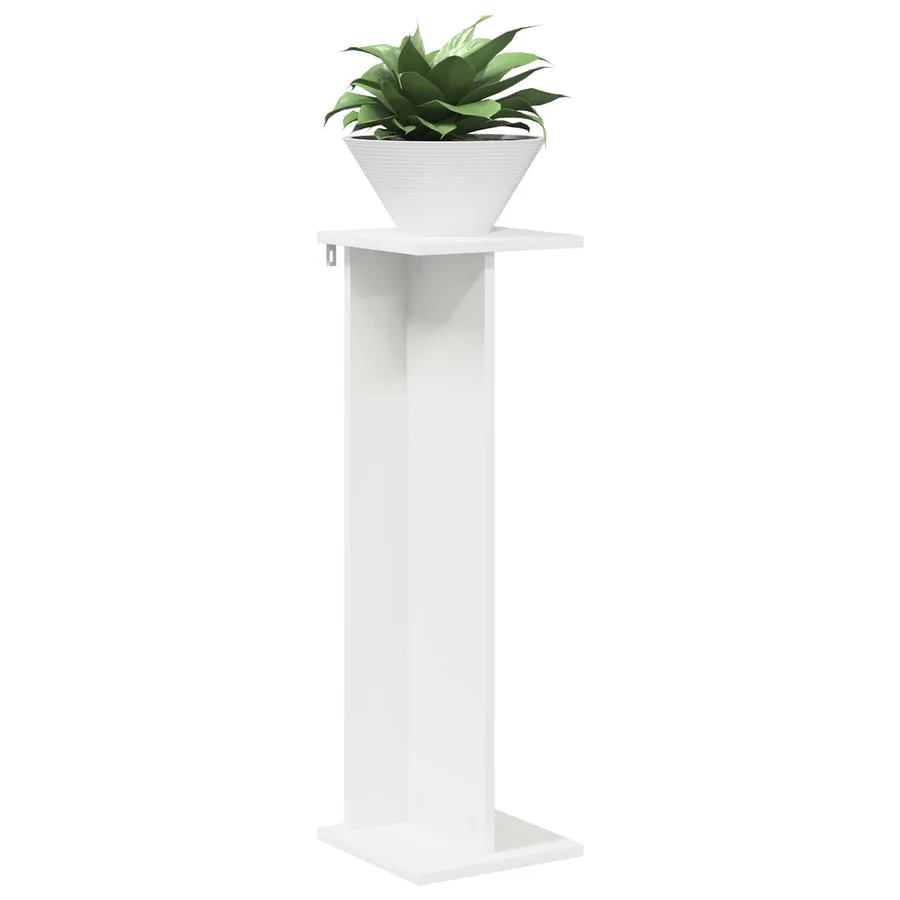 Support de Plante 2 pc Blanc 25 x 25,5 x 80,5 cm - 3