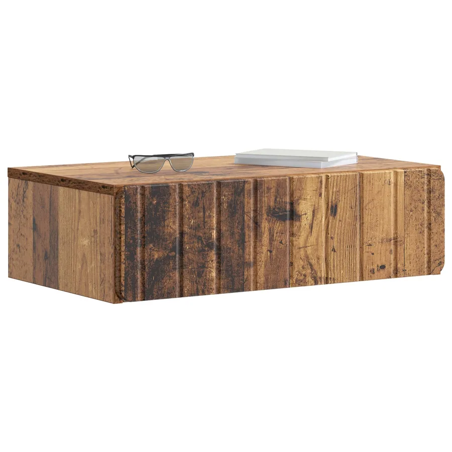 Table d'appoint murale Bois ancien 59 x 34,5 x 17 cm - 3