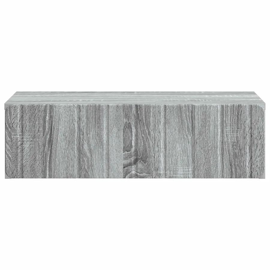 Table d'appoint murale Sonoma gris 59 x 34,5 x 17 cm - 5