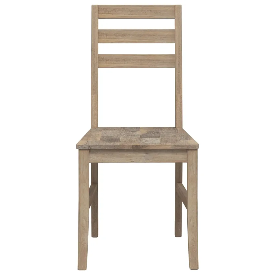 Chaises à manger lot de 8 Bois d'acacia massif - 4