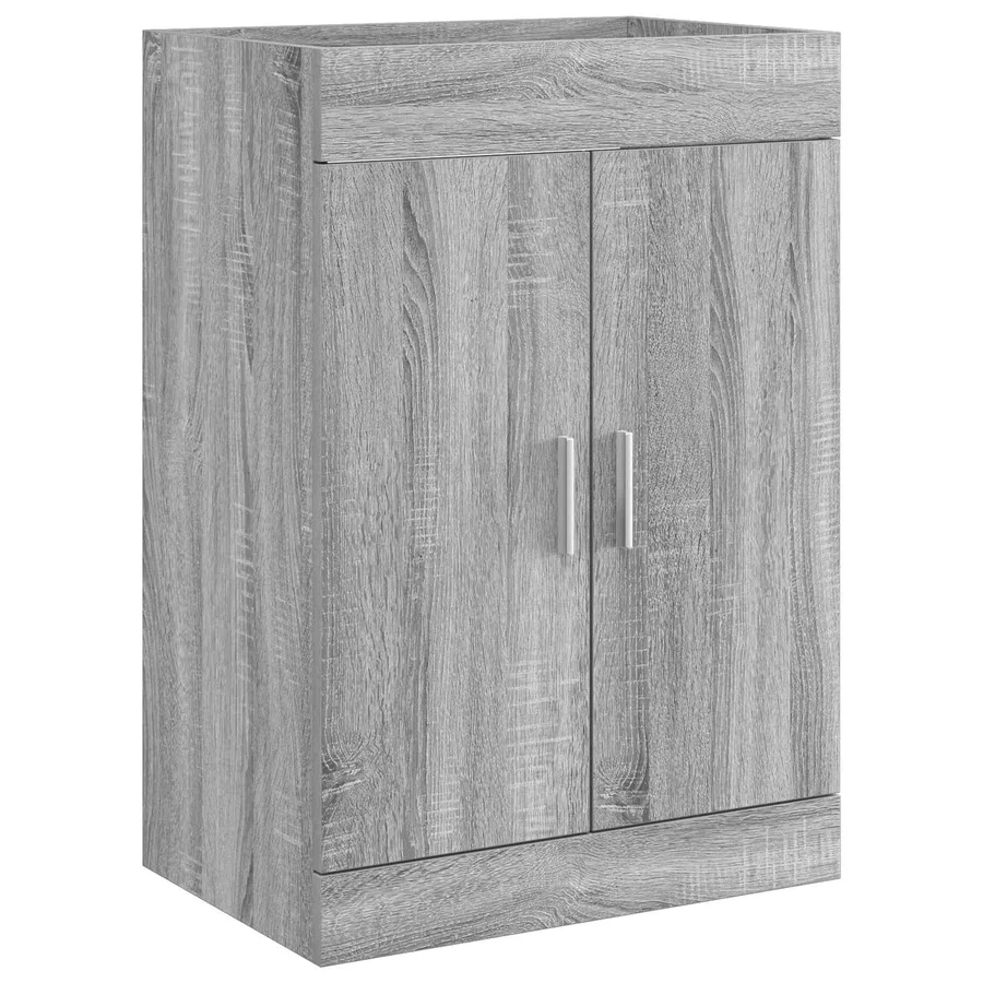 Ensemble de mobilier de salle de bain Sonoma gris - 4