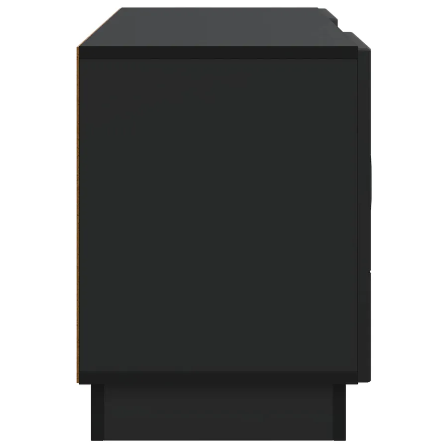 Meuble TV Noir 102 x 34,5 x 47 cm Bois d'ingénierie - 7