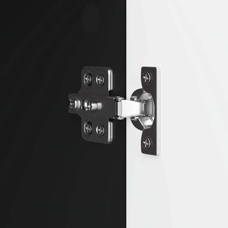 Meuble TV Noir 102 x 34,5 x 47 cm Bois d'ingénierie - 9