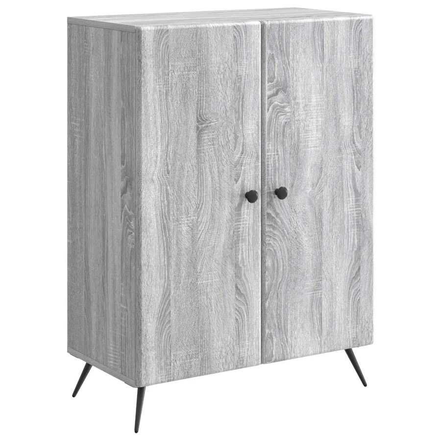 Buffet Sonoma gris 66 x 34,5 x 90 cm Bois d'ingénierie - 2