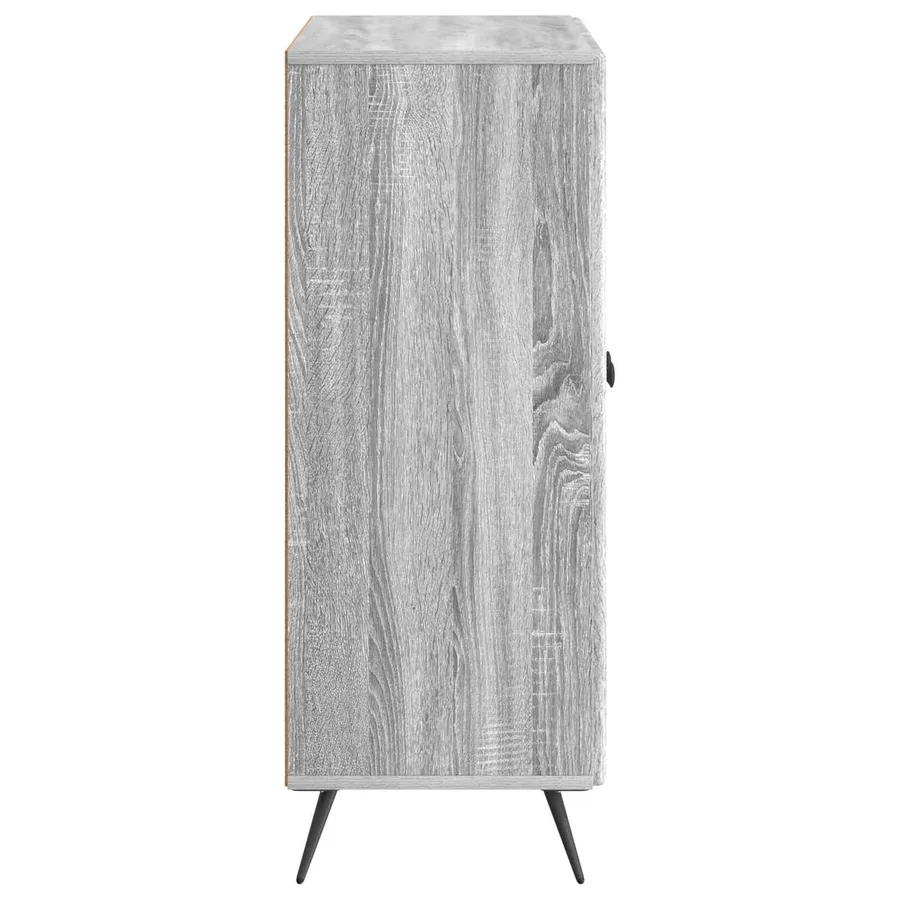 Buffet Sonoma gris 66 x 34,5 x 90 cm Bois d'ingénierie - 7